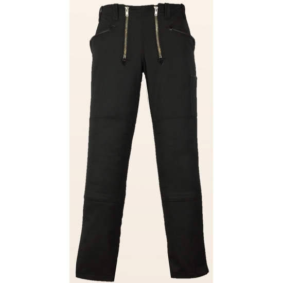 SPODNIE Dekarskie /Ciesielskie  czarne  DYNAMITE  P350 wzmacniane